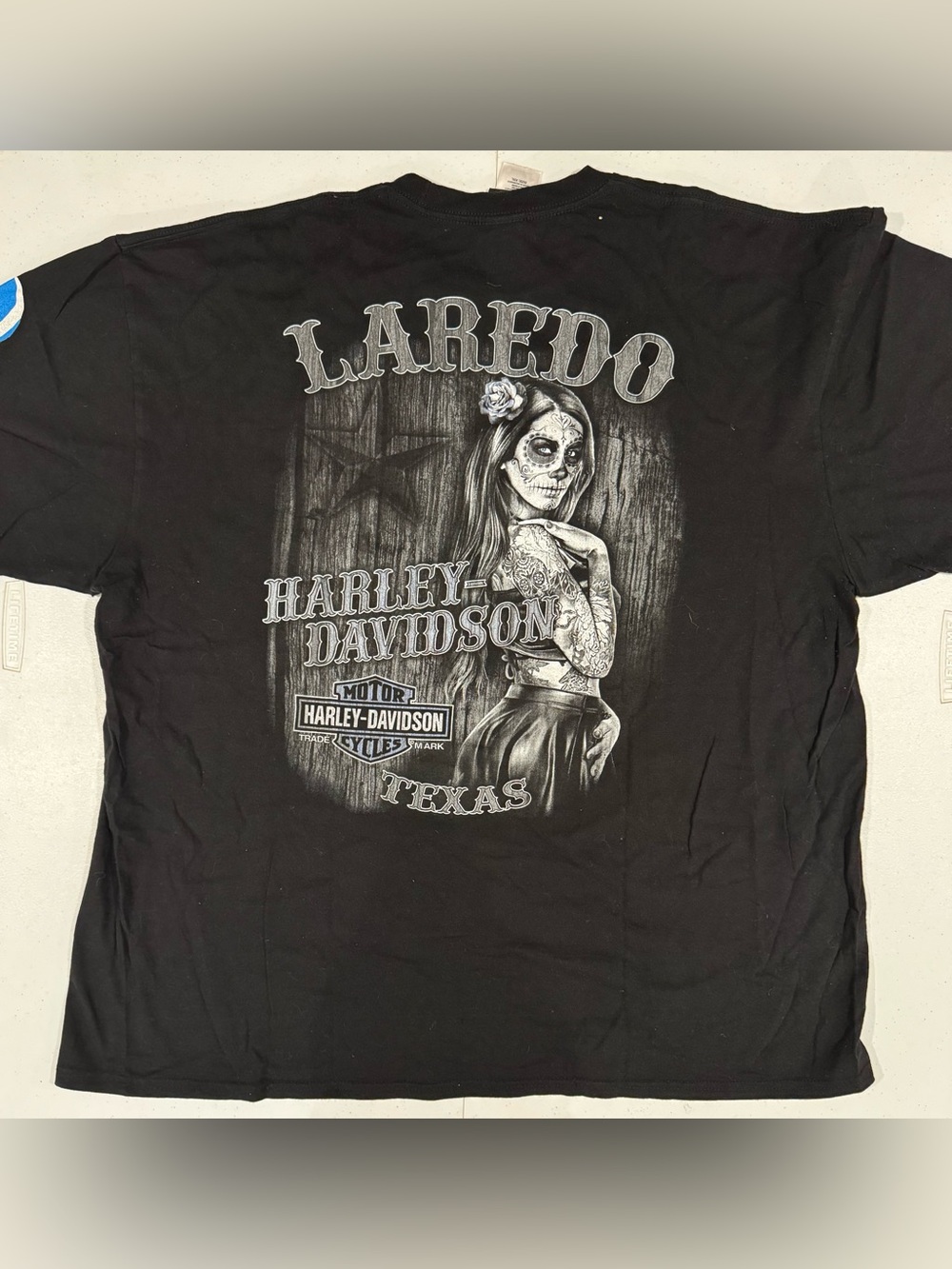 Size XXL Harley Davidson Laredo Texas motorcycle t shirt